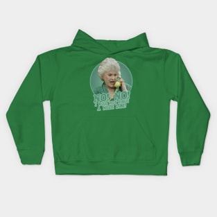 Dorothy No no i will not have a naice day Kids Hoodie